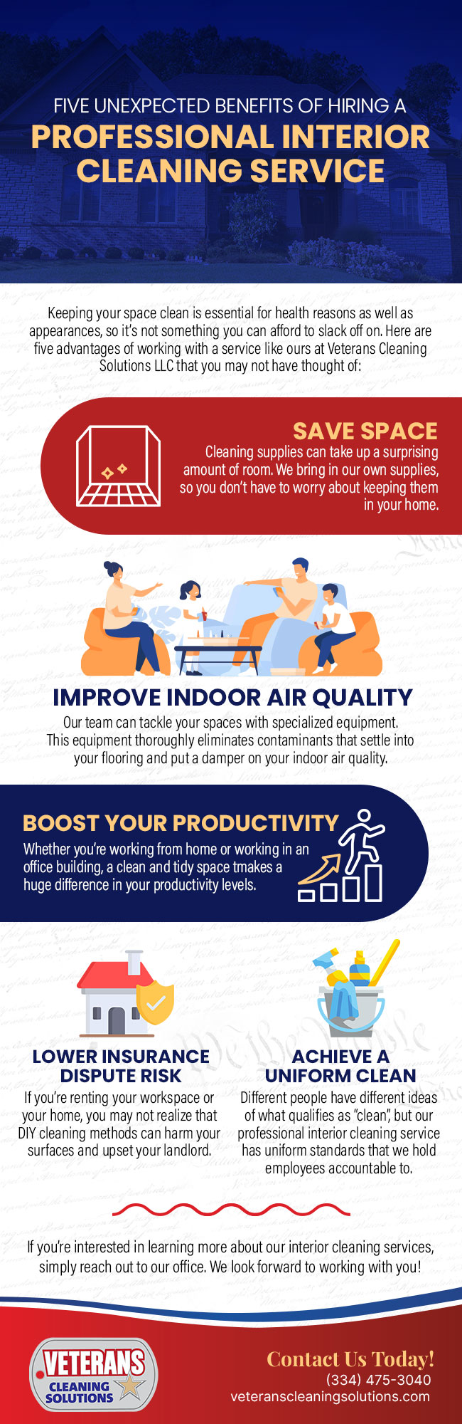 Learn More About the Benefits of Letting Pros Handle Your Interior Cleaning